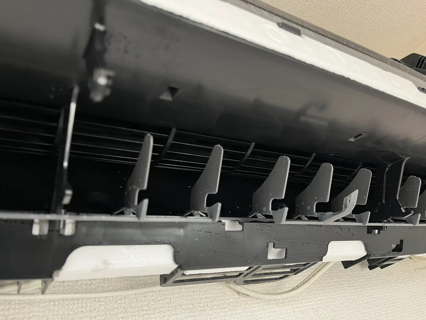 富士通 通常壁掛けエアコン AS-A368H 作業後 ファンの様子