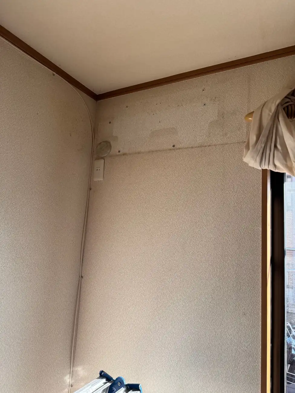 富士通 お掃除機能付きエアコン AS-R40H-W 作業後 室内機