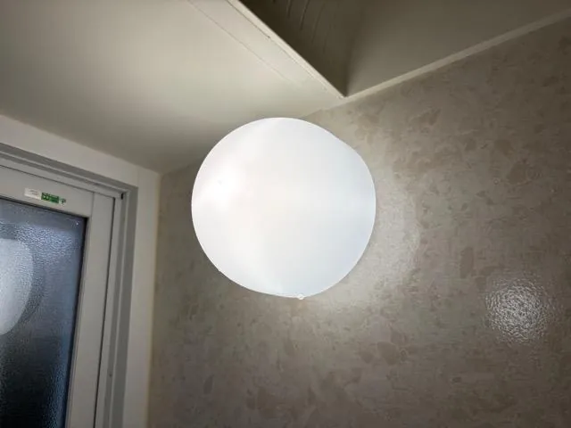 浴室クリーニング 作業後 照明 浴室クリーニング 作業後 照明