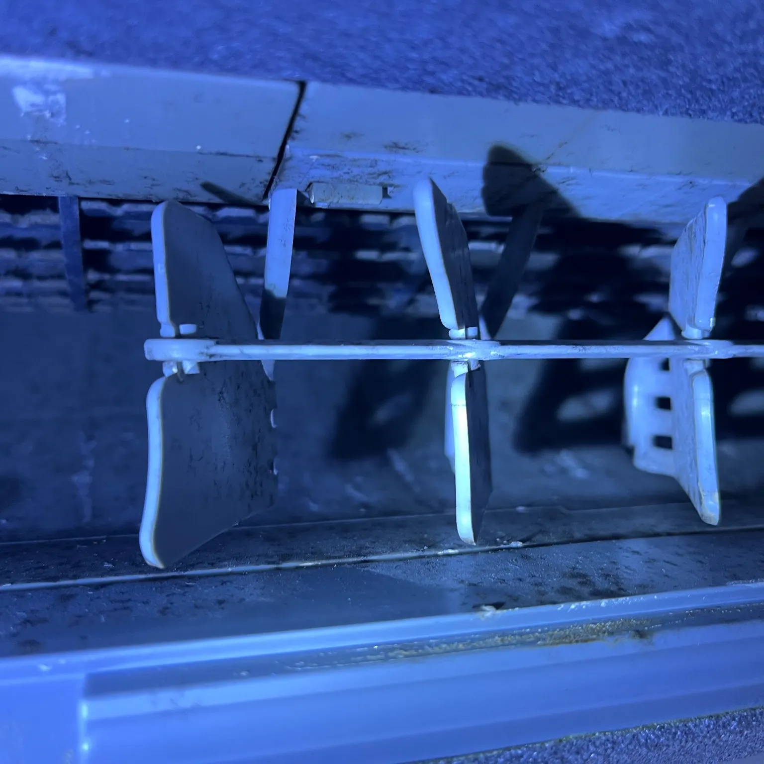 ダイキン お掃除機能付きエアコン S36-JTRXS 作業前 吹き出し口