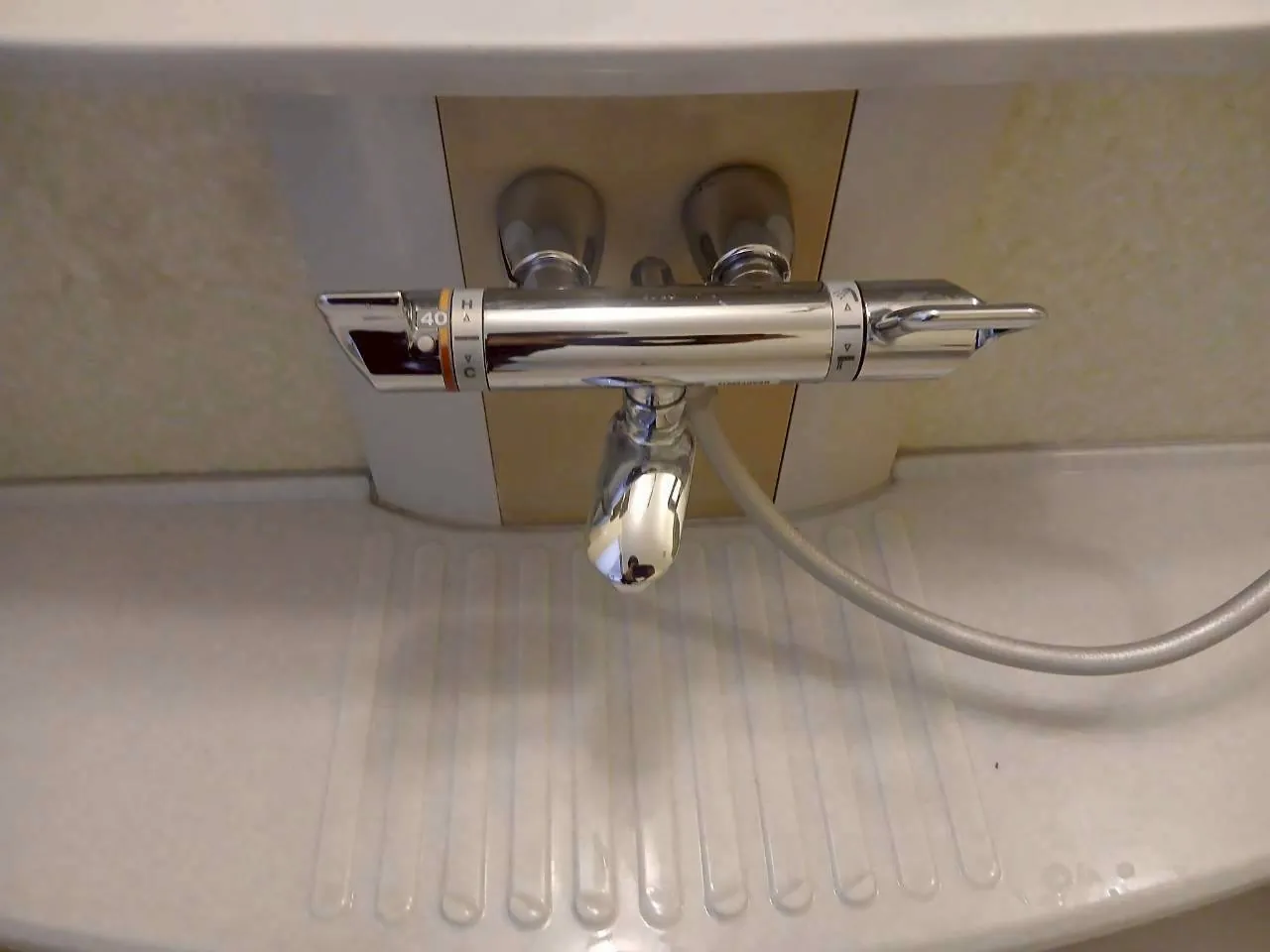 浴室クリーニング 作業後 水詮 浴室クリーニング 作業後 水詮