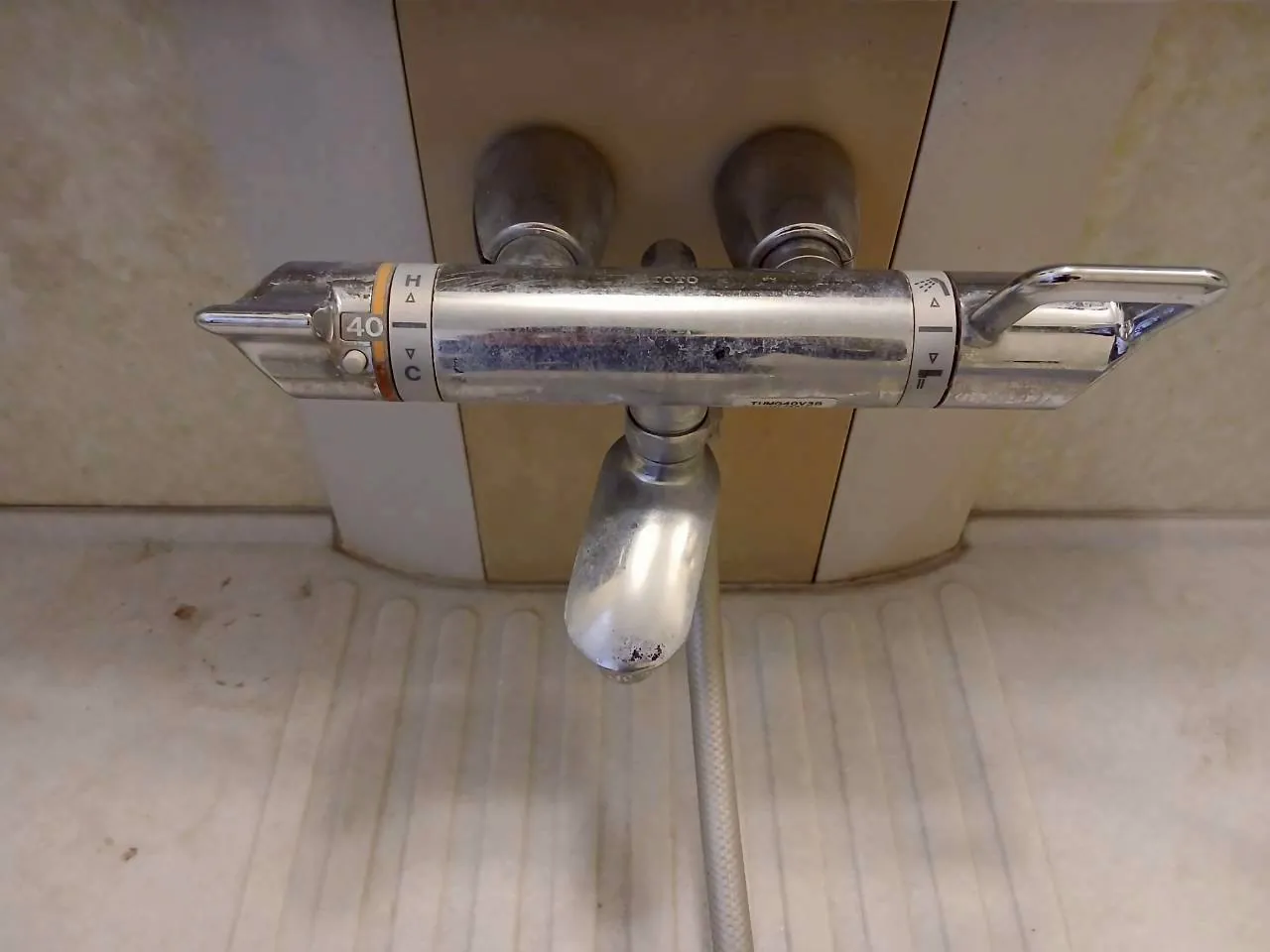 浴室クリーニング 作業前 水詮 浴室クリーニング 作業前 水詮